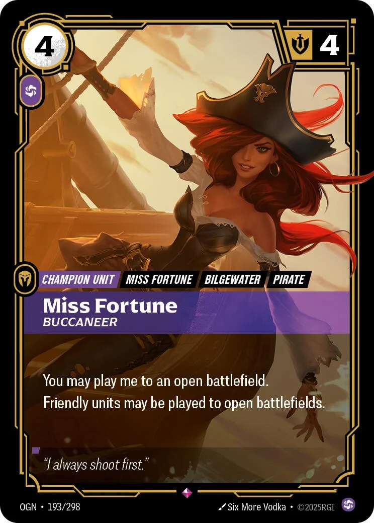 Miss Fortune - Buccaneer (193/298) (Origins)