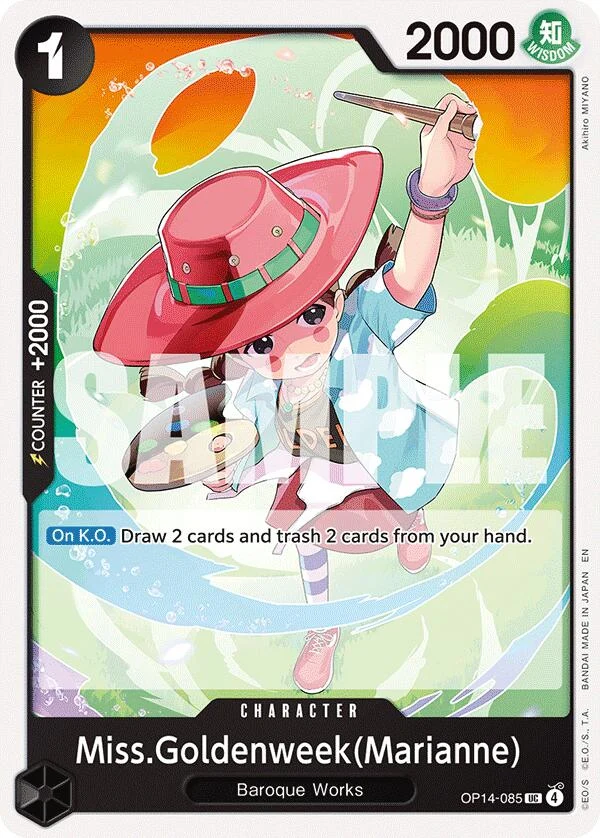 Miss.Goldenweek(Marianne) (OP14-085) (The Azure Sea's Seven)