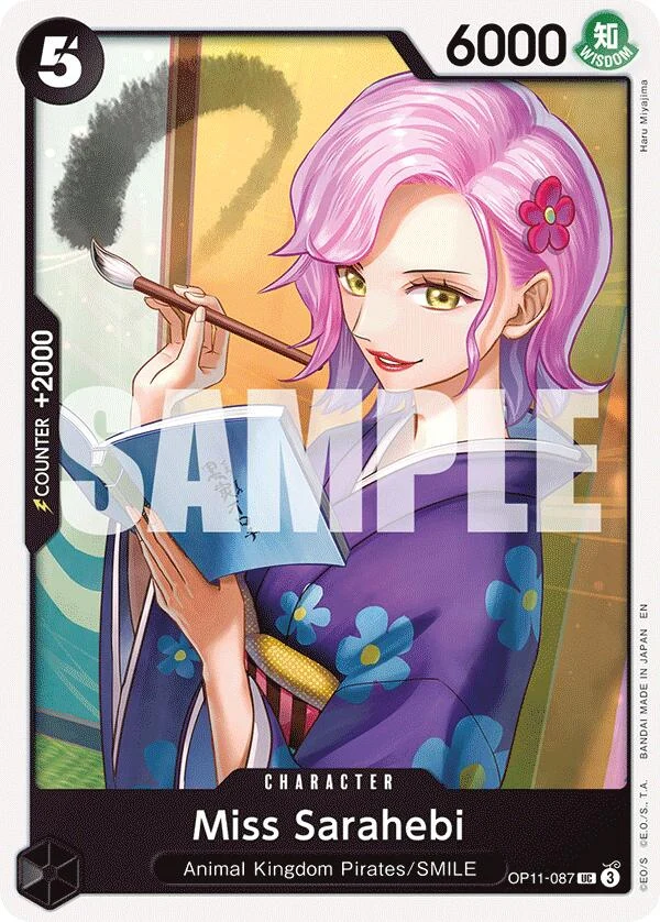 Miss Sarahebi (OP11-087) (A Fist of Divine Speed)