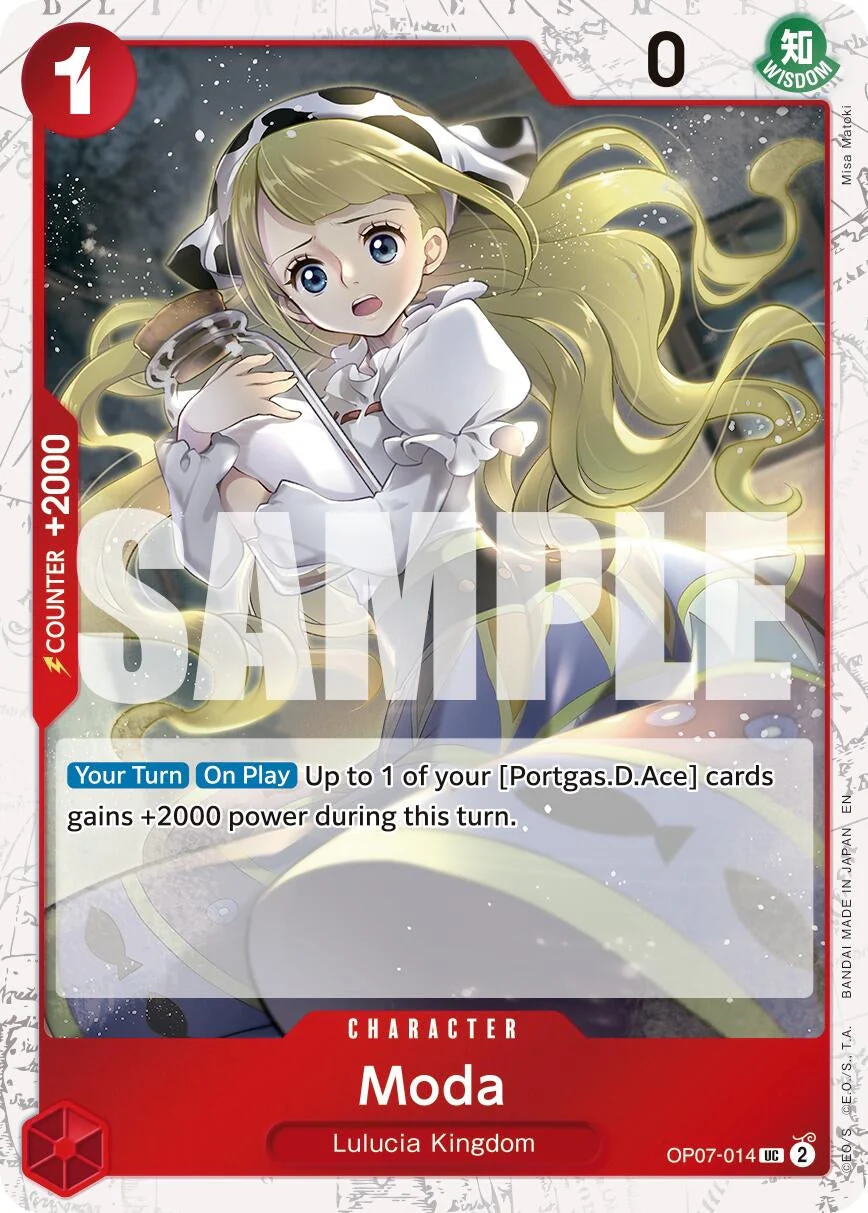 Moda (Pirate Foil) (OP07-014) (Premium Booster -The Best- Vol. 2)