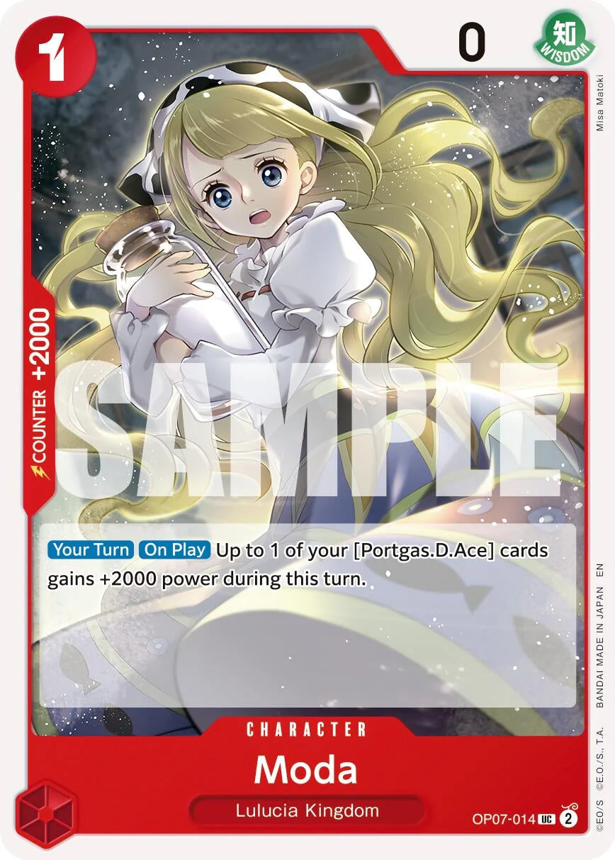 Moda (Reprint) (OP07-014) (Premium Booster -The Best- Vol. 2)