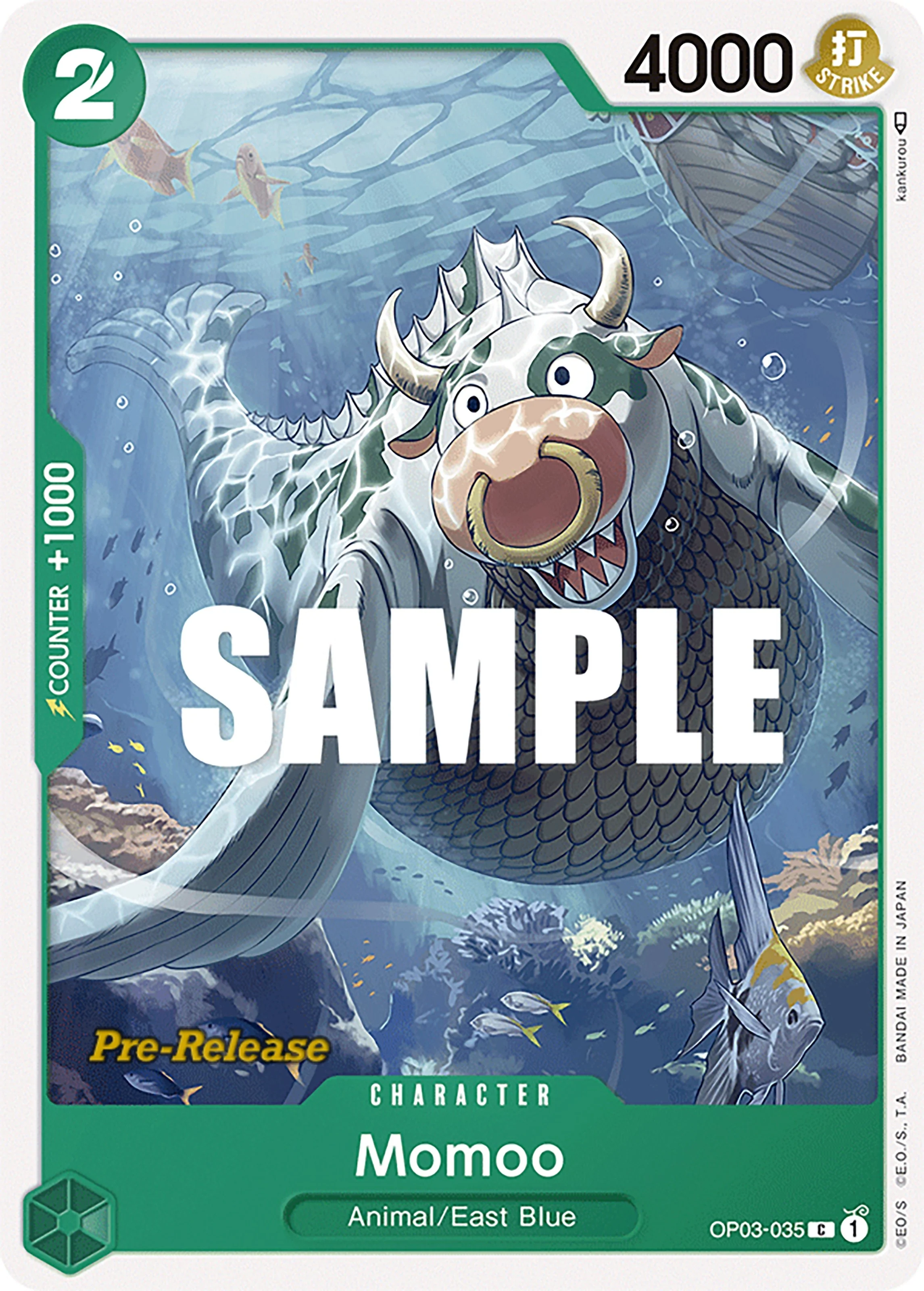 Momoo (OP03-035) (Pillars of Strength Pre-Release Cards)