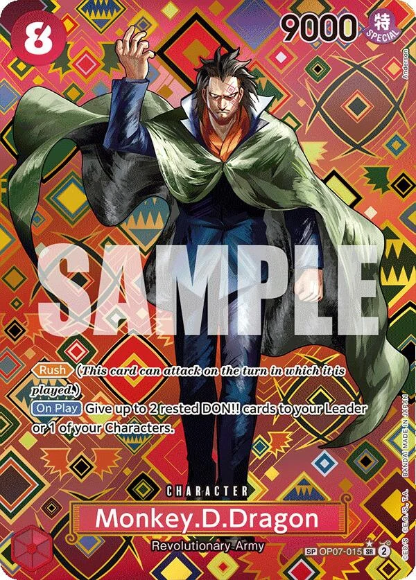 Monkey.D.Dragon (SP) (OP07-015) (Emperors in the New World)