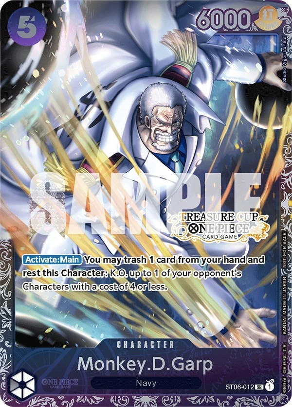 Monkey.D.Garp (Treasure Cup) (ST06-012) (One Piece Promotion Cards)