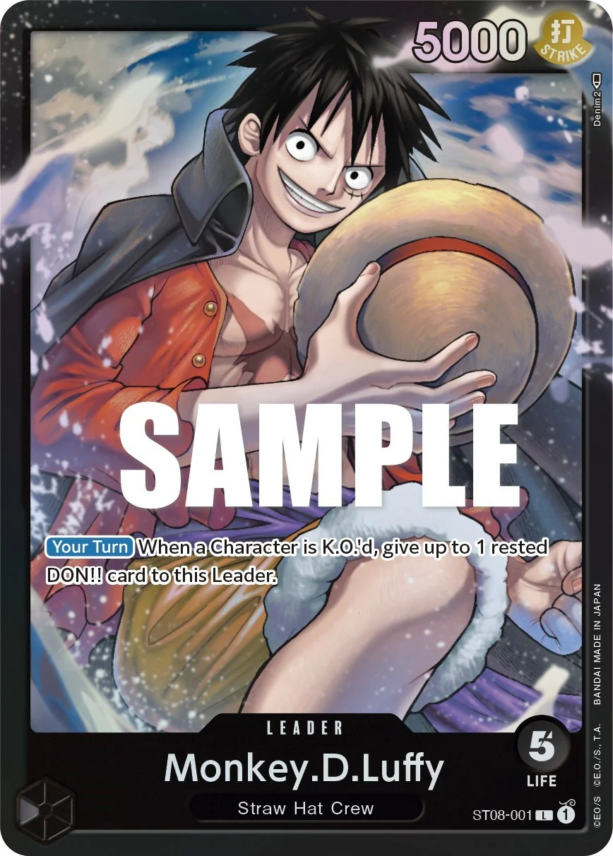 Monkey.D.Luffy (001) (ST08-001) (Starter Deck 8: Monkey.D.Luffy)