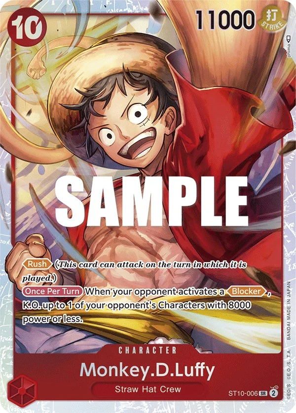 Monkey.D.Luffy (006) (ST10-006) (Ultra Deck: The Three Captains)