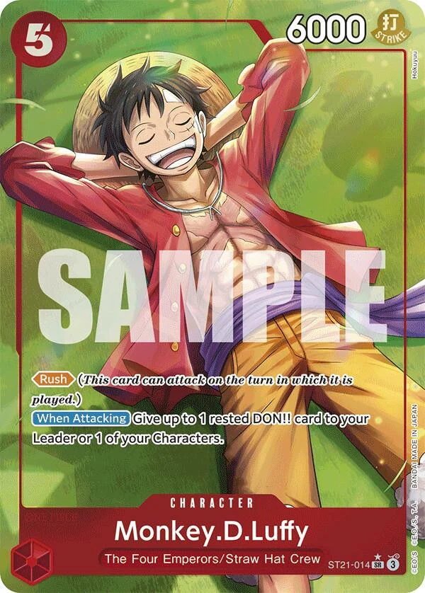 Monkey.D.Luffy (014) (Parallel) (ST21-014) (Starter Deck EX: Gear 5)