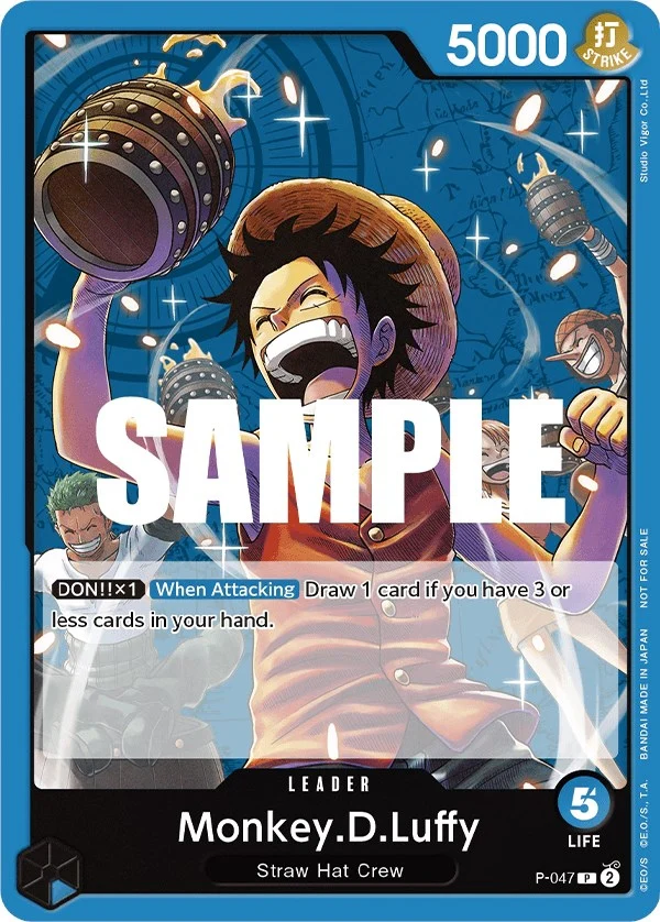 Monkey.D.Luffy (047) (Sealed Battle Kit Vol. 1) (P-047) (One Piece Promotion Cards)