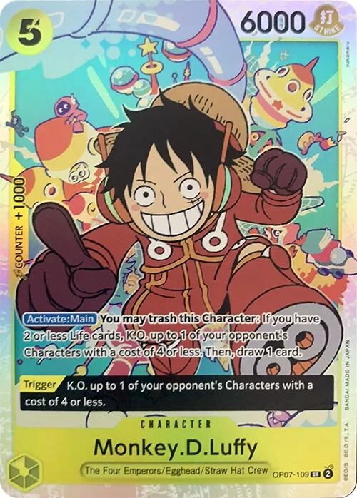 Monkey.D.Luffy (109) (OP07-109) (500 Years in the Future)