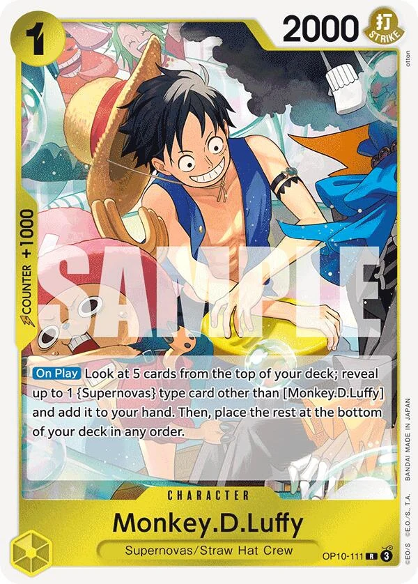 Monkey.D.Luffy (111) (OP10-111) (Royal Blood)