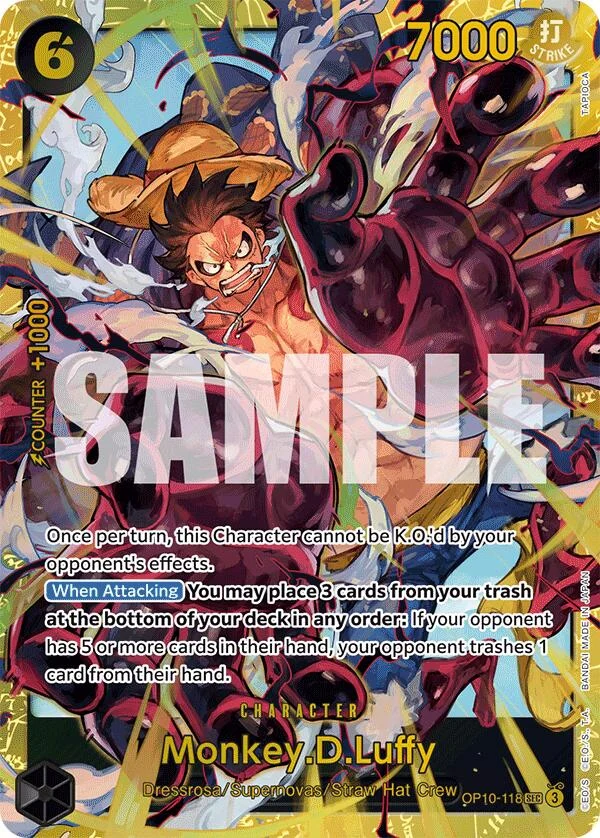 Monkey.D.Luffy (118) (OP10-118) (Royal Blood)