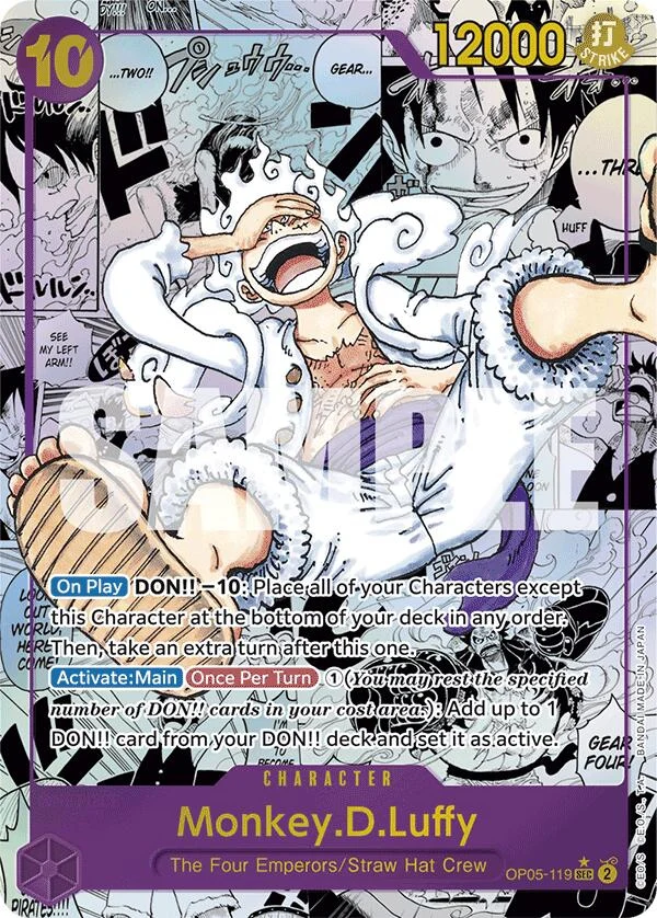 Monkey.D.Luffy (OP05-119) (Manga) (OP05-119) (Premium Booster -The Best-)