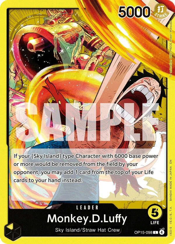 Monkey.D.Luffy (OP15-098) (OP15-098) (Adventure on Kami's Island)