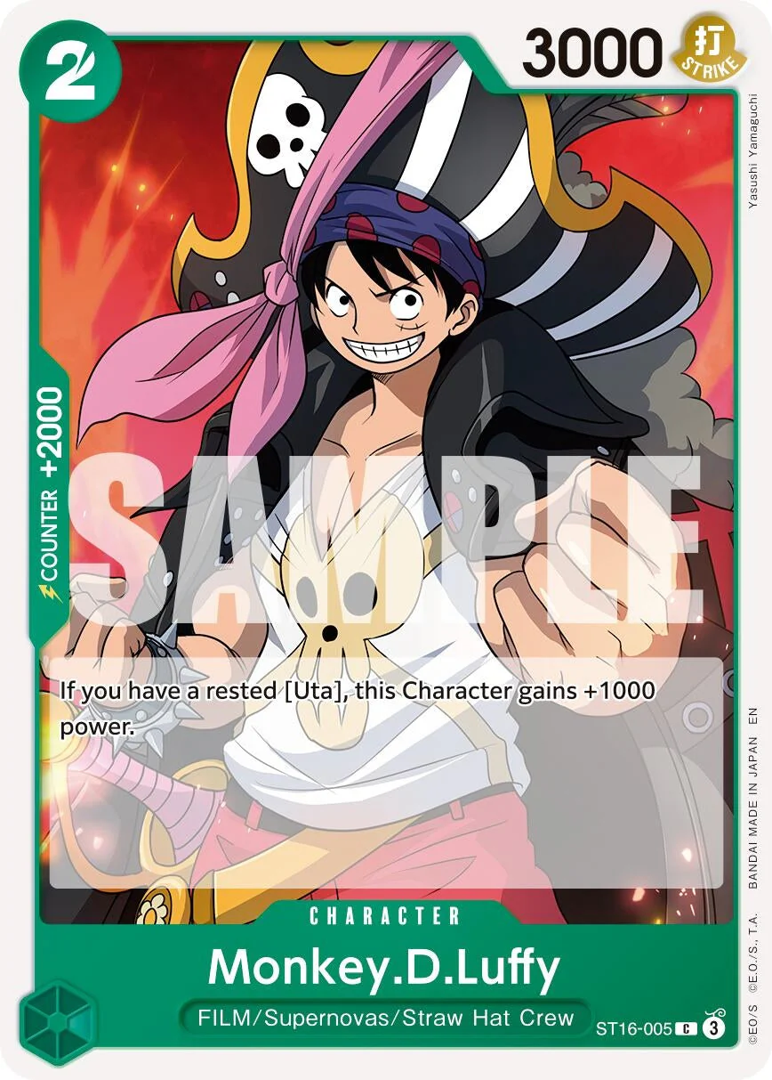 Monkey.D.Luffy - ST16-005 (Reprint) (ST16-005) (Premium Booster -The Best- Vol. 2)