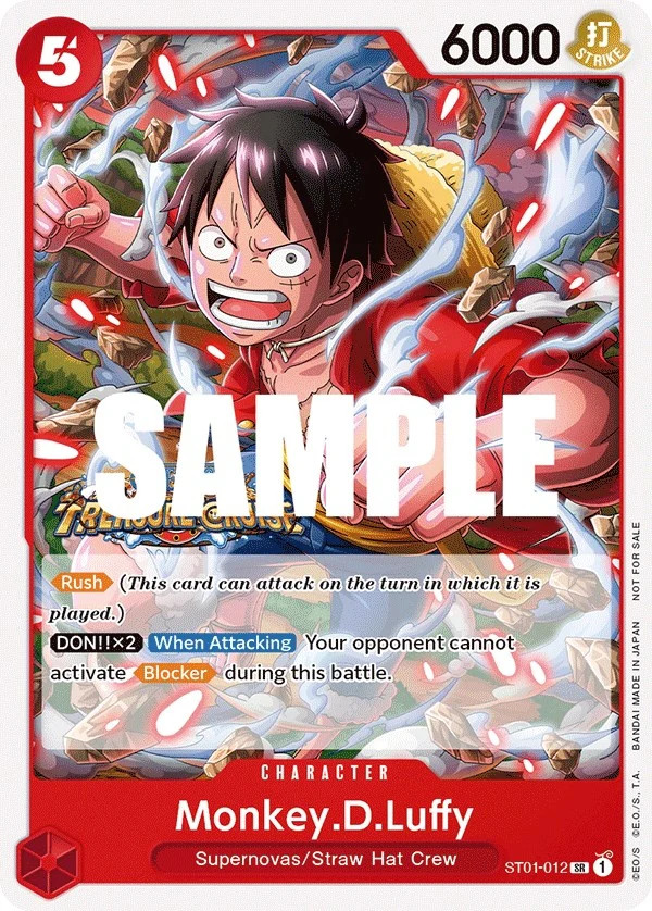 Monkey.D.Luffy (Tournament Pack Vol. 5) (ST01-012) (One Piece Promotion Cards)