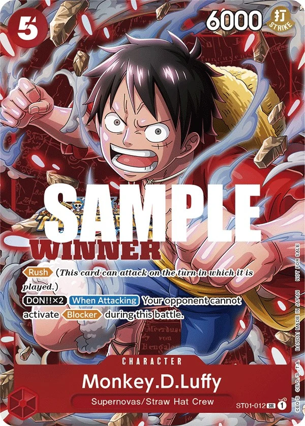 Monkey.D.Luffy (Winner Pack Vol. 5) (ST01-012) (One Piece Promotion Cards)