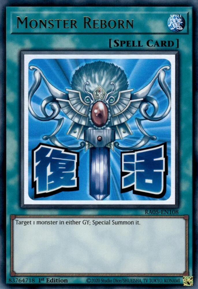 Monster Reborn (RA05-EN108) (Rarity Collection 5)