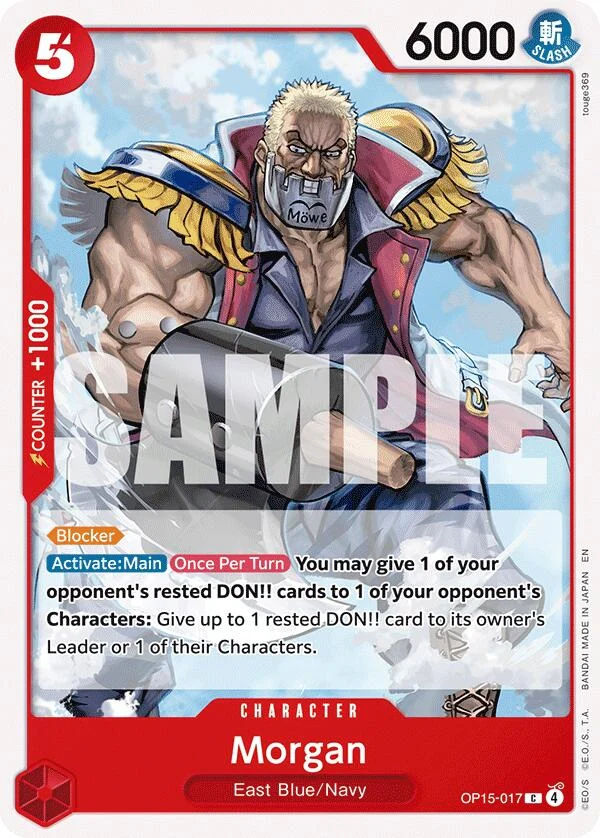 Morgan (OP15-017) (Adventure on Kami's Island)