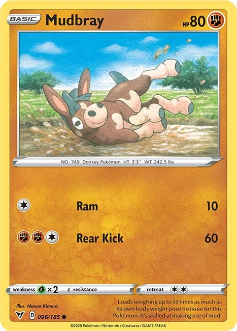 Mudbray (096/185) (SWSH04: Vivid Voltage)