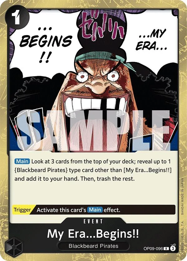 My Era...Begins!! (OP09-096) (Emperors in the New World)