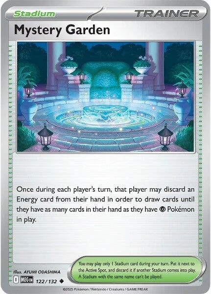 Mystery Garden (122/132) (ME01: Mega Evolution)