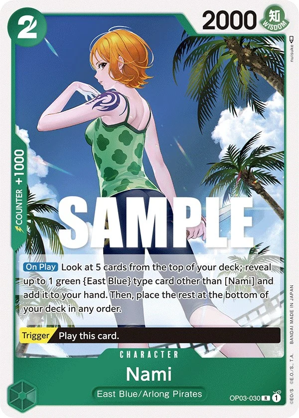 Nami (030) (OP03-030) (Pillars of Strength)