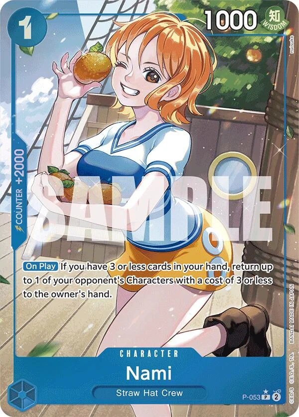 Nami (P-053) (Full Art) (P-053) (Premium Booster -The Best-)
