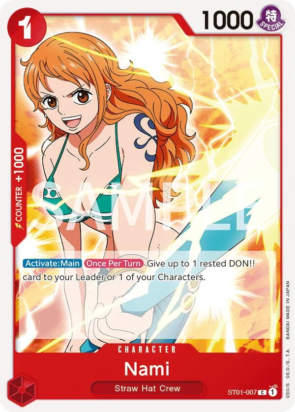 Nami (ST01-007) (Revision Pack Cards)