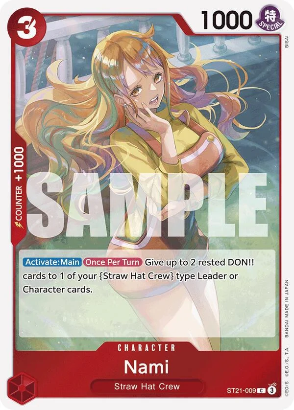 Nami (ST21-009) (Starter Deck EX: Gear 5)