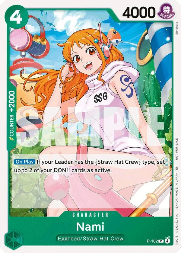 Nami (Store Tournament 2025 Vol. 4) (P-102) (One Piece Promotion Cards)
