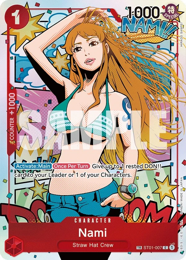 Nami (TR) (ST01-007) (Wings of the Captain)