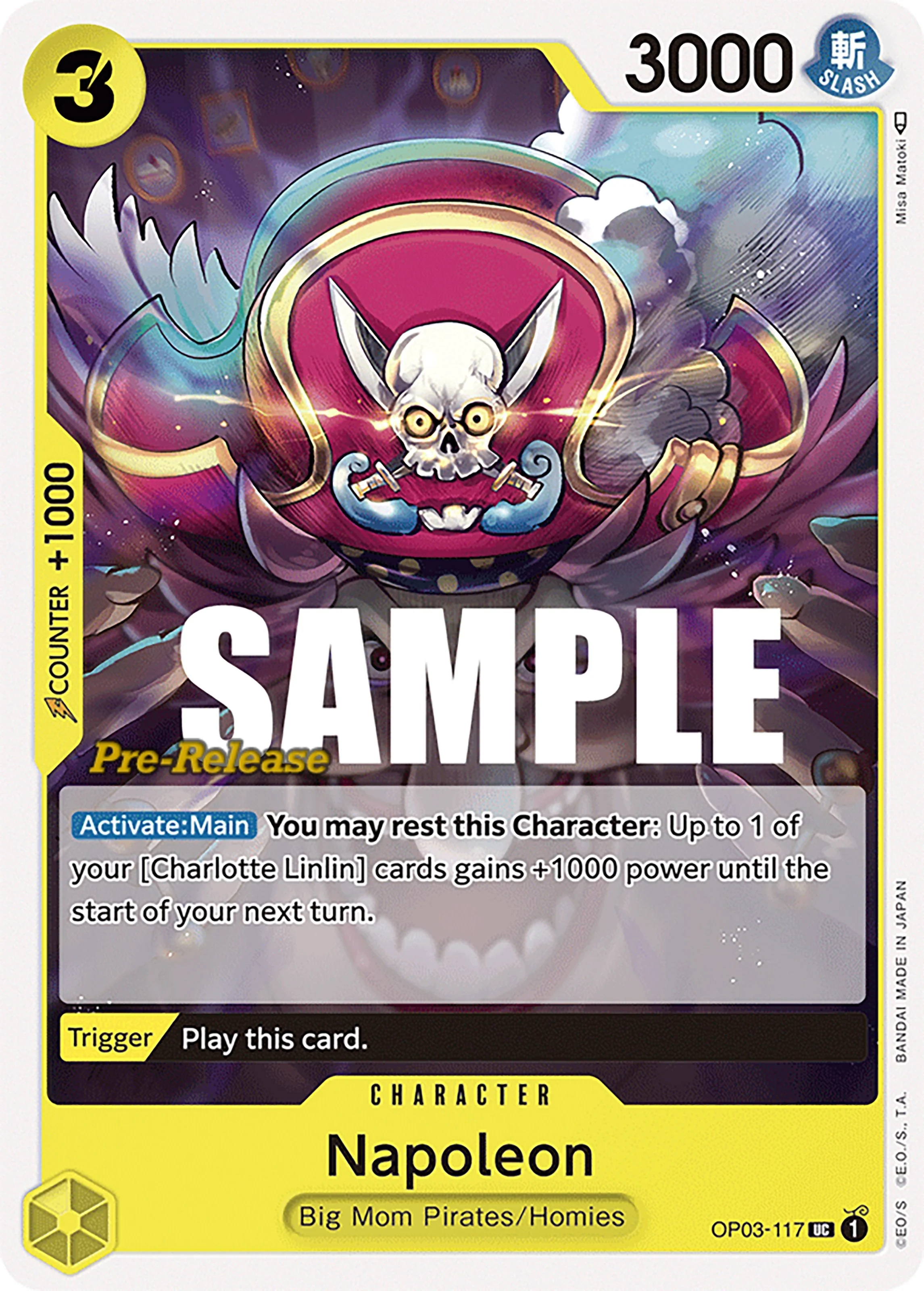 Napoleon (OP03-117) (Pillars of Strength Pre-Release Cards)