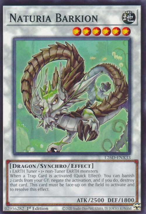 Naturia Barkion (L26D-ENX33) (Legendary Modern Decks 2026)