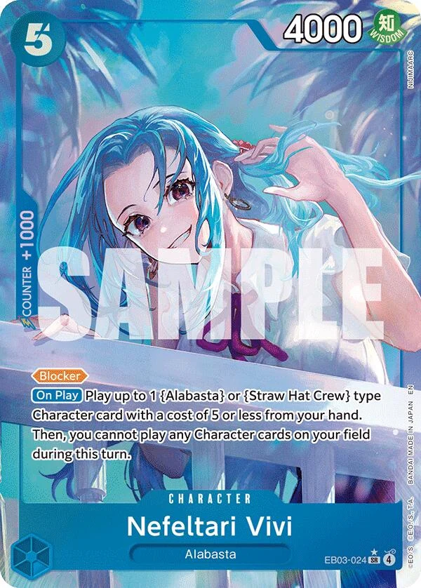 Nefeltari Vivi (024) (Alternate Art) (EB03-024) (Extra Booster: One Piece Heroines Edition)