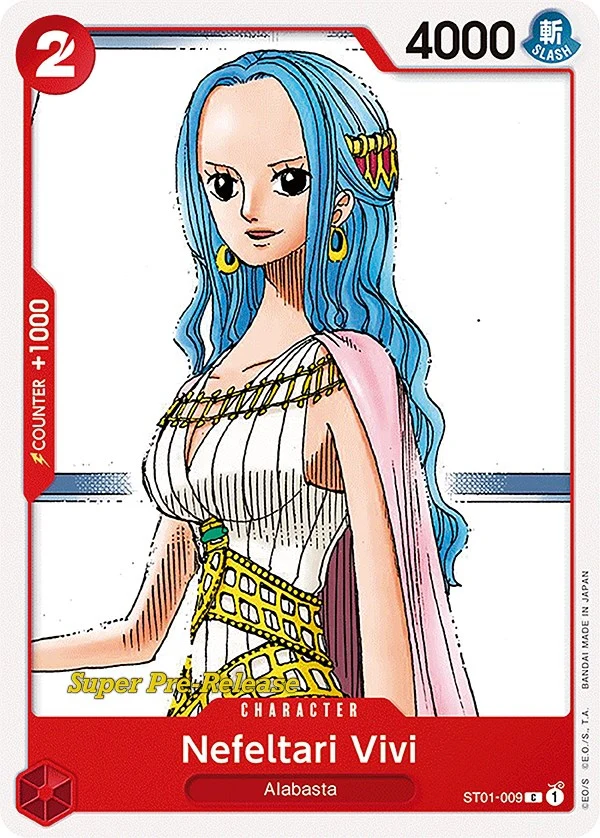 Nefeltari Vivi (ST01-009) (Super Pre-Release Starter Deck 1: Straw Hat Crew)