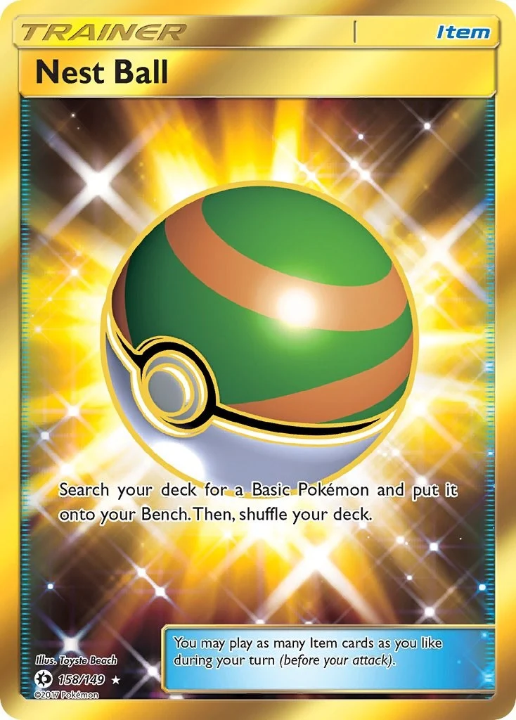 Nest Ball (Secret) (158/149) (SM Base Set)