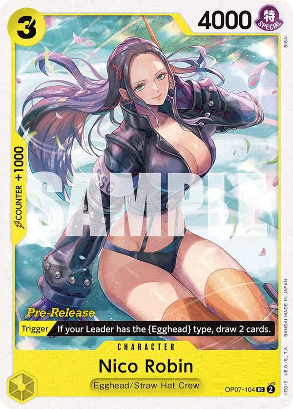 Nico Robin (OP07-104) (500 Years in the Future Pre-Release Cards)