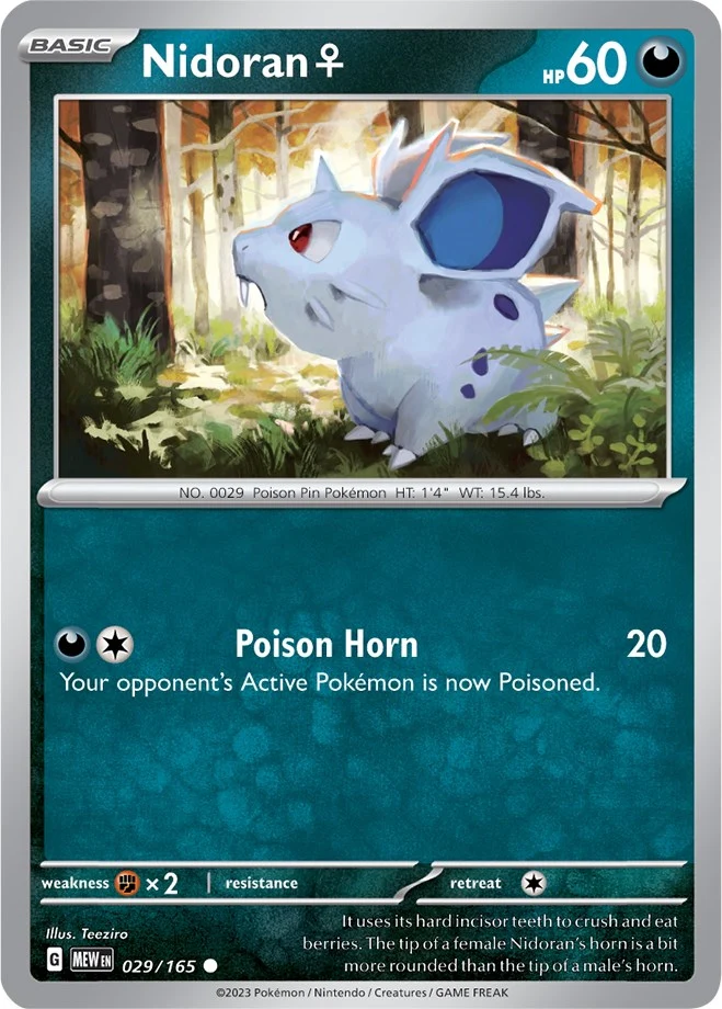 Nidoran F (029/165) (SV: Scarlet & Violet 151)