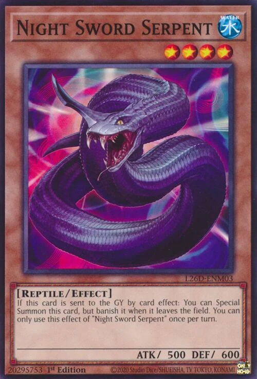 Night Sword Serpent (L26D-ENM03) (Legendary Modern Decks 2026)