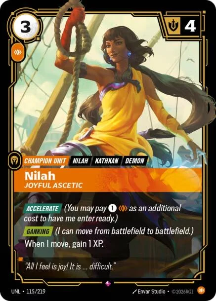Nilah - Joyful Ascetic (115/219) (Unleashed)