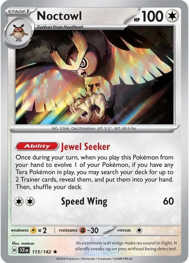 Noctowl (115/142) (SV07: Stellar Crown)