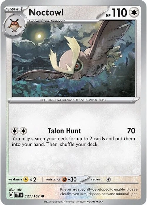 Noctowl (127/162) (SV05: Temporal Forces)
