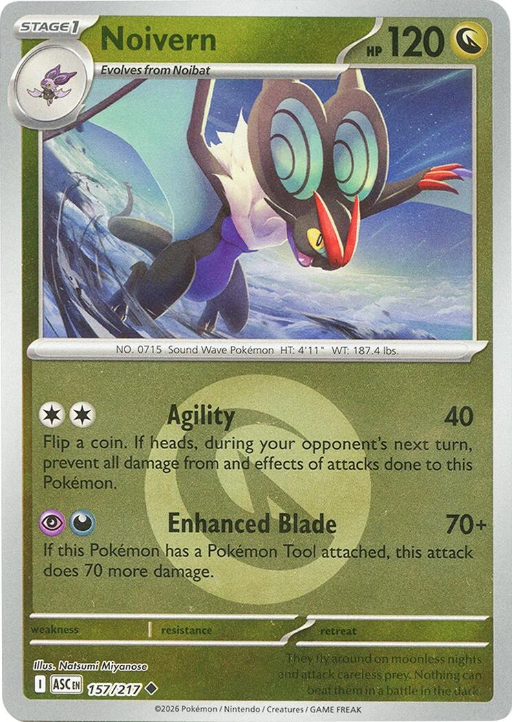 Noivern (Energy Symbol Pattern) (157/217) (ME: Ascended Heroes)