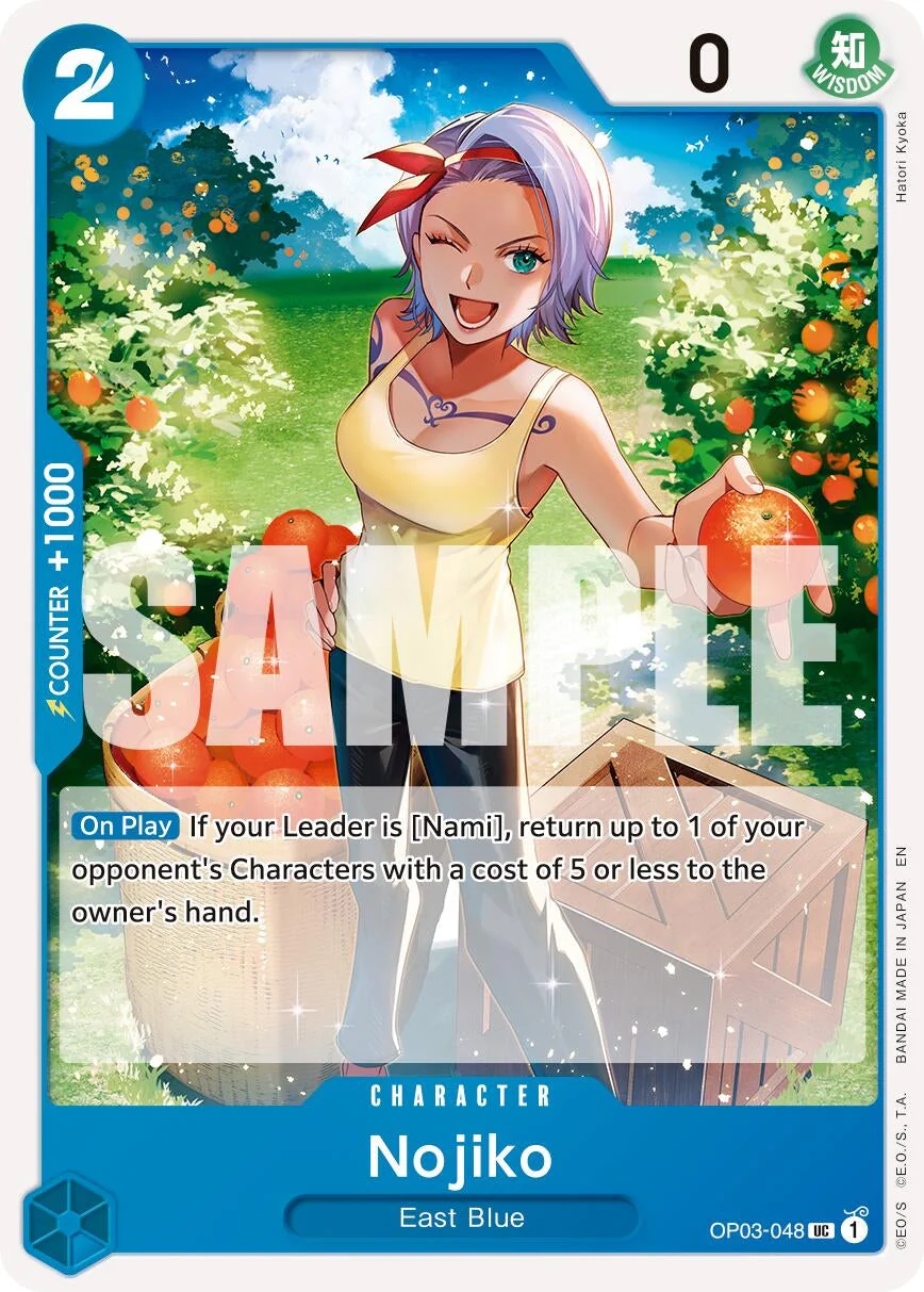 Nojiko (Reprint) (OP03-048) (Premium Booster -The Best- Vol. 2)