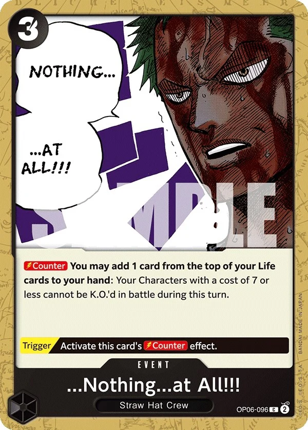 ...Nothing...at All!!! (OP06-096) (Wings of the Captain)