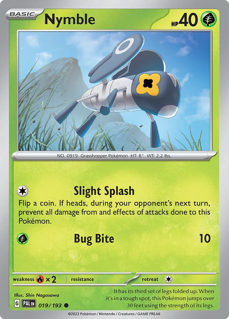 Nymble (019/193) (SV02: Paldea Evolved)