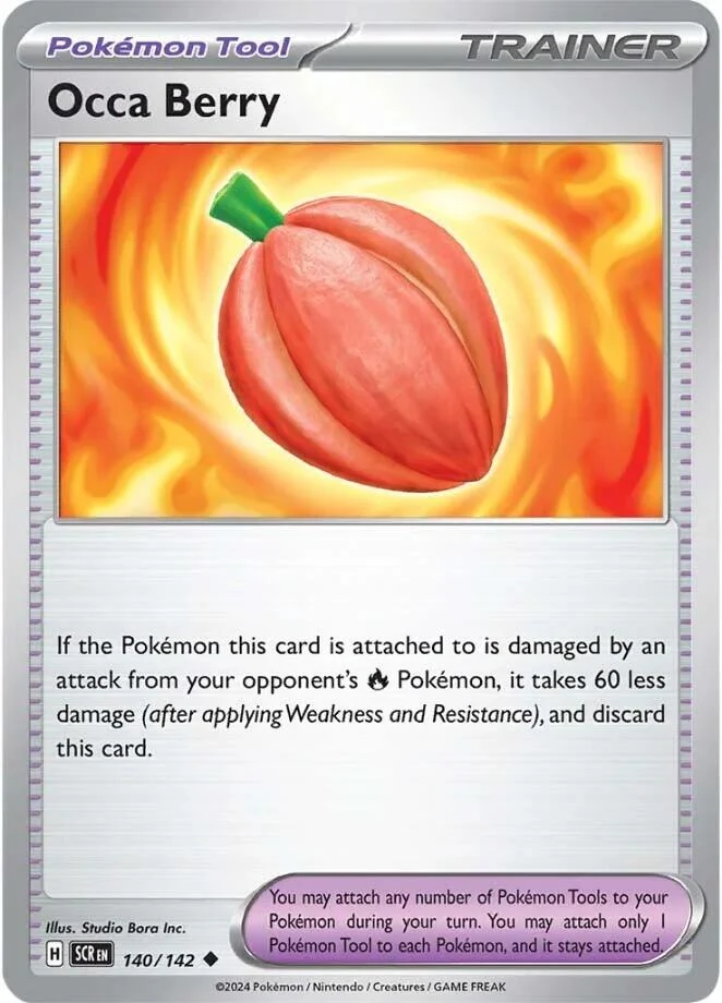 Occa Berry (140/142) (SV07: Stellar Crown)