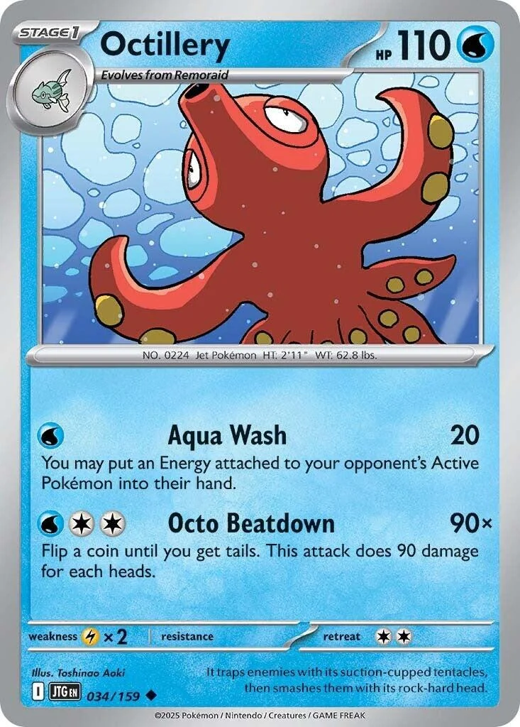 Octillery (034/159) (SV09: Journey Together)