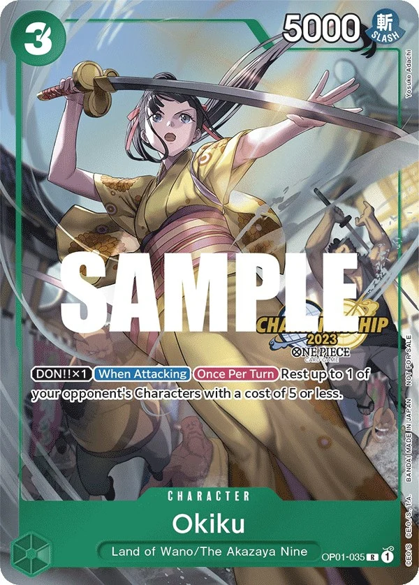 Okiku (CS 2023 Celebration Pack) (OP01-035) (One Piece Promotion Cards)