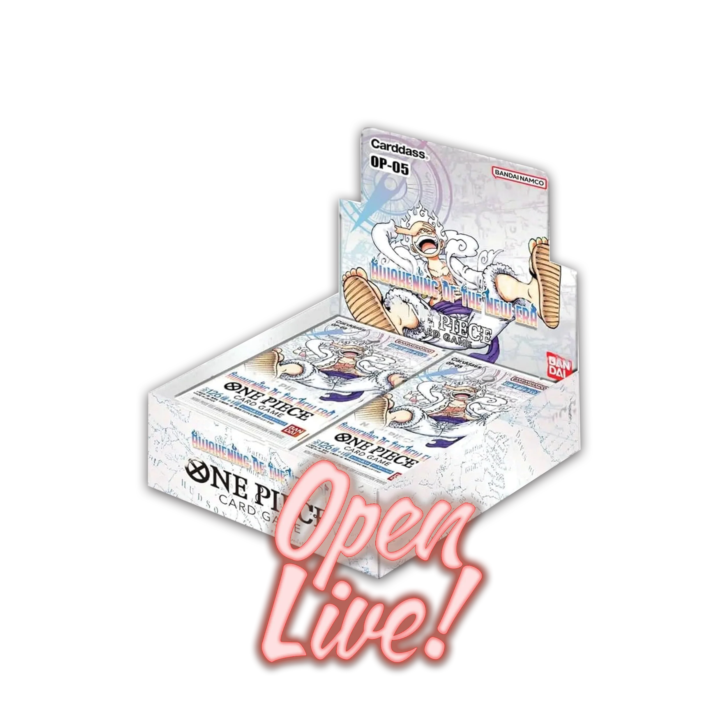 One Piece Bandai Awakening of The New Era Booster Box (OP-05) (Live)